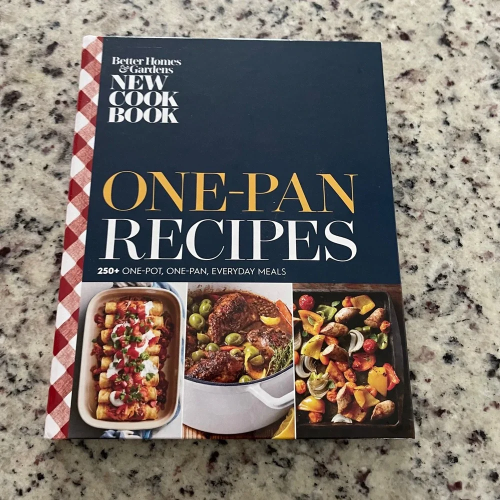 Better Homes & Gardens New Cook Book Set 3pc Everyday Cooking Baking One-Pan NEW